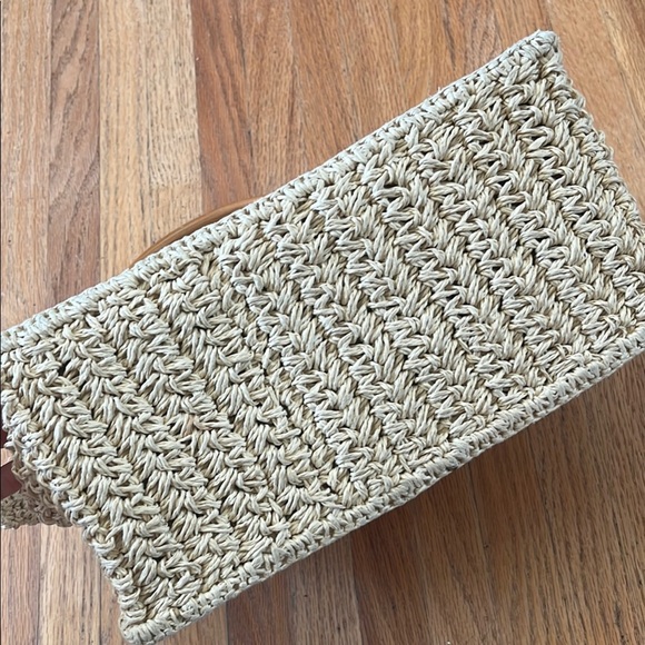 Fossil Vintage Cream and Pink Floral Satchel - Picture 5 of 5